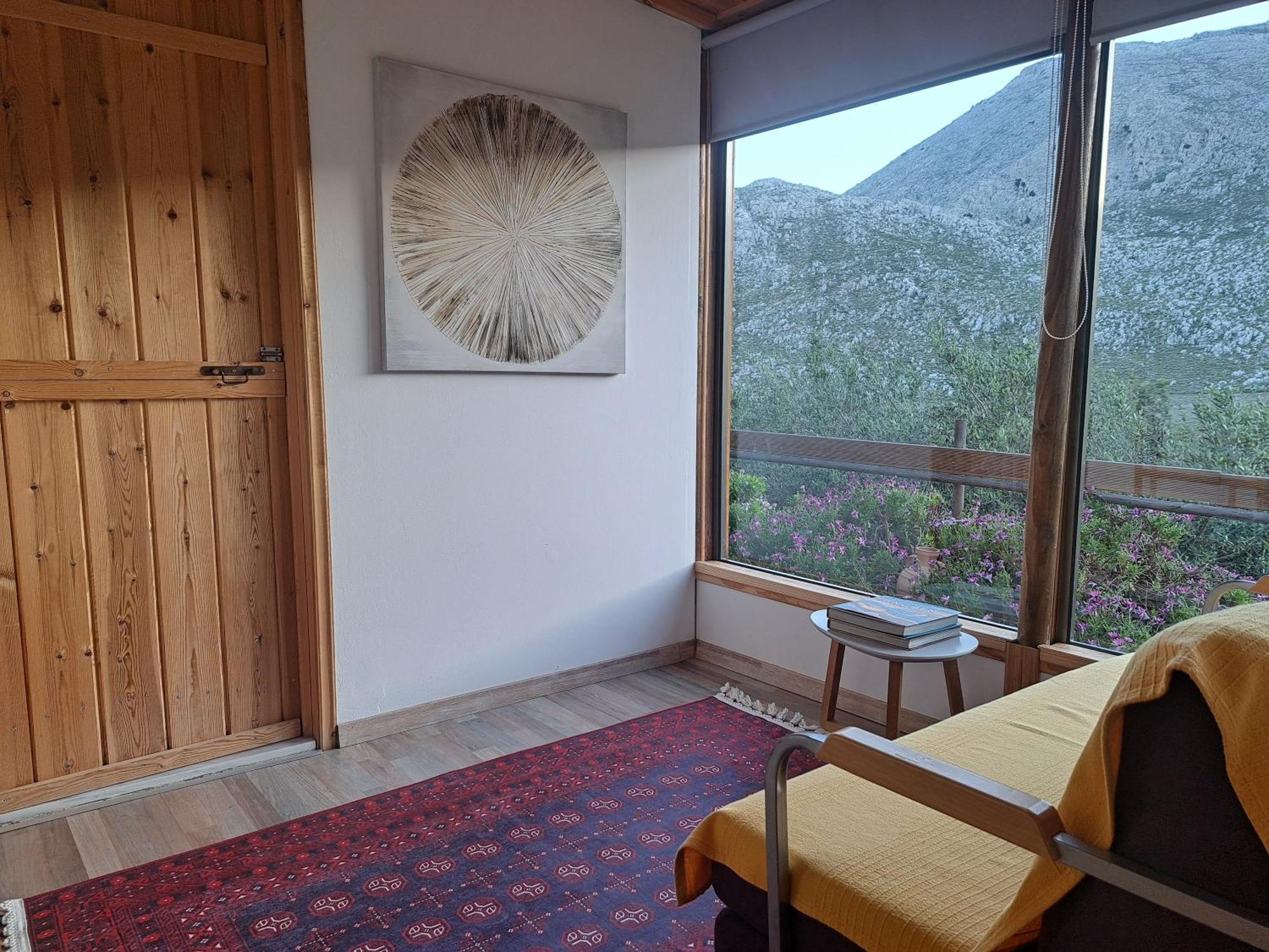 Wooden House At The Mountain-Private Pensionat Paránimfoi Eksteriør billede